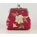 Porte-monnaie avec fermoir rectangulaire