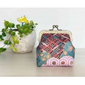 Porte-monnaie avec fermoir rectangulaire