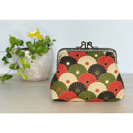 Porte-monnaie XXL deux compartiments