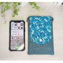 Étui de téléphone "tactile" avec bandoulière